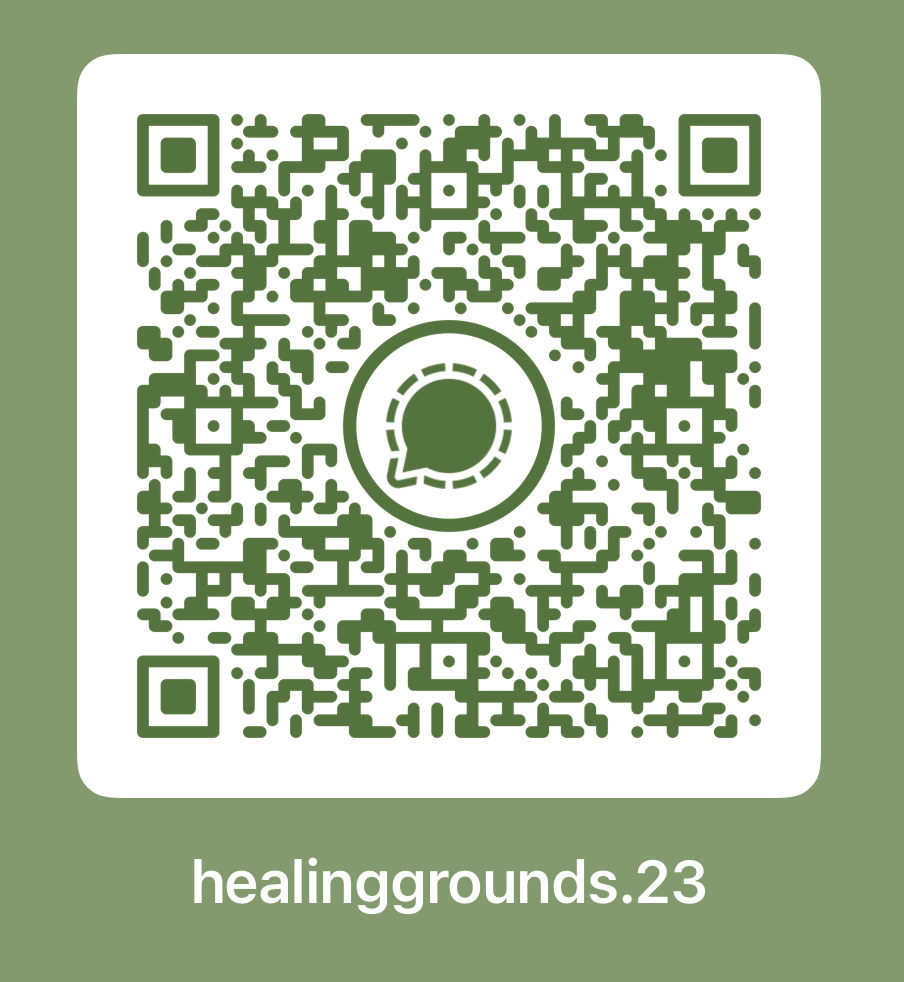 QR-code om ons op Signal te bereiken